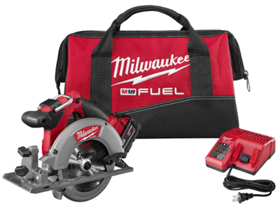 Milwaukee M18 FUEL 18-Volt 6-1/2 in Cordless Circular Saw Kit